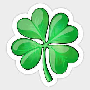 Reva Prisma emoji lucky clover Sticker